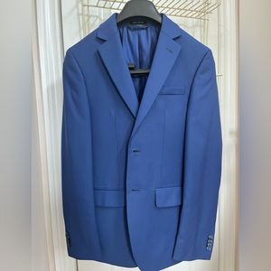 Graduation Prom  Suit Blue